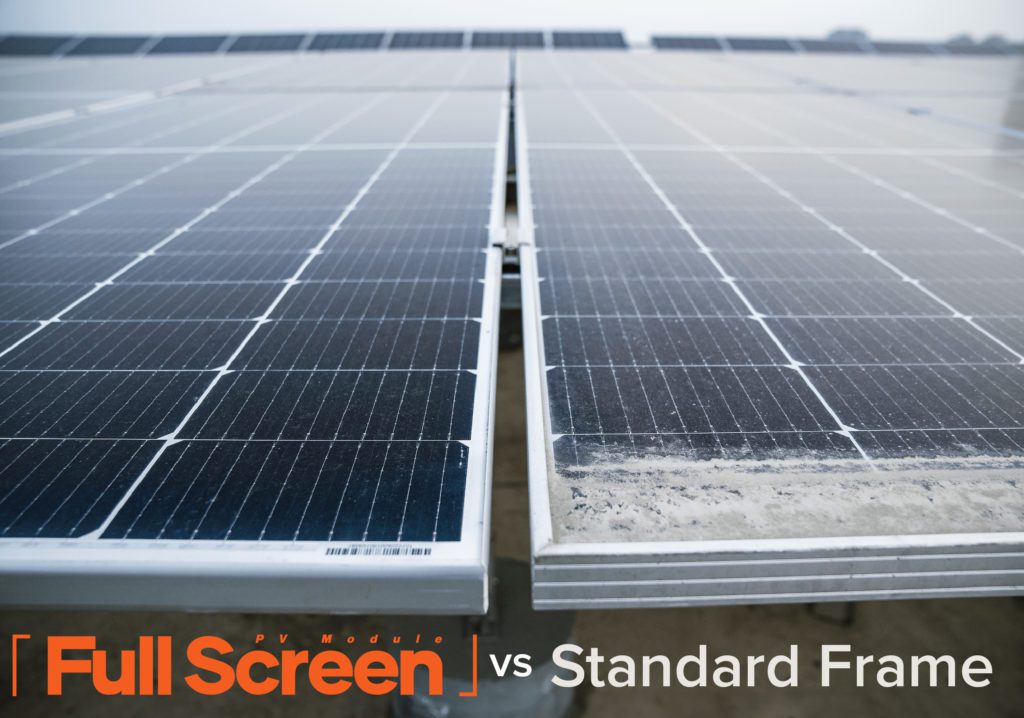 DAH Solar's Frameless solar panel vs traditional framed solar panel