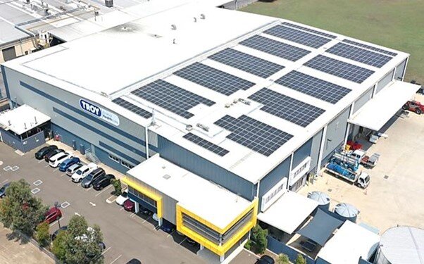 Troy Laboratories Sydney NSW 200kW Solar Panel system
