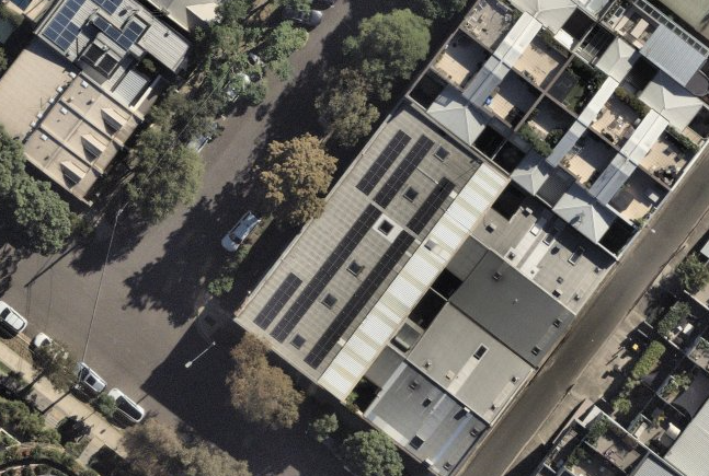 Allume solshare apartment building installation in Alexandria, NSW
