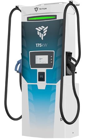 Level 3 Tritium DC fast EV charger