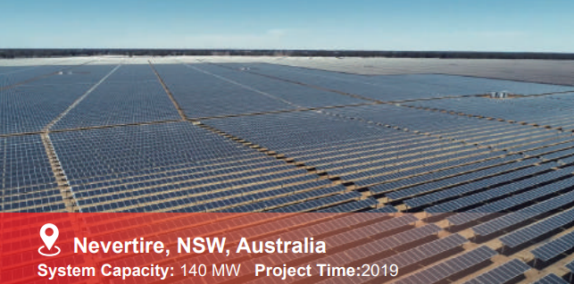 Nevertire Solar Farm - Suntech Solar Panels 2019
